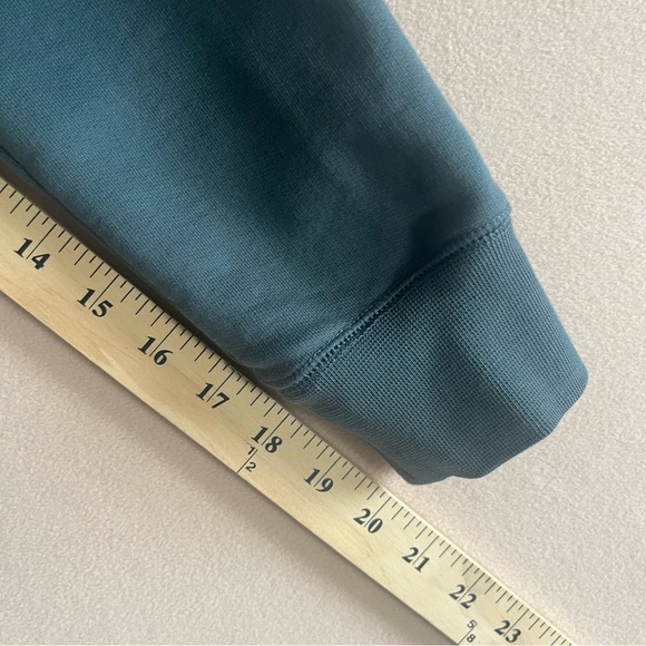 Everlane The French Terry Crew Uniform Pullover Sweatshirt Size‎ S Slate Blue - Picture 11 of 13
